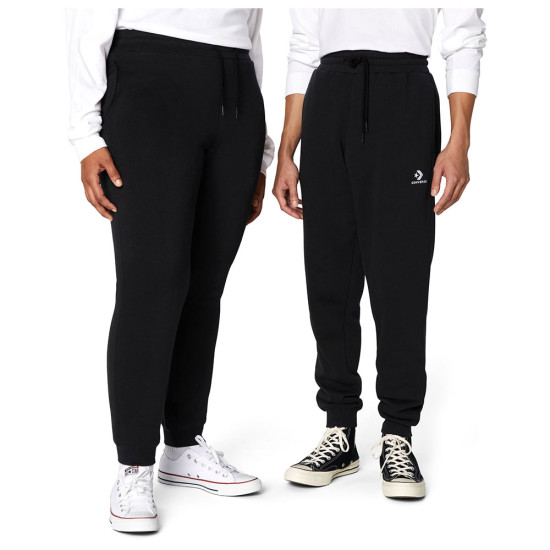 Converse Unisex παντελόνι φόρμας Standard Fit Wearers Left Star Chev EMB Fleece Pant BB